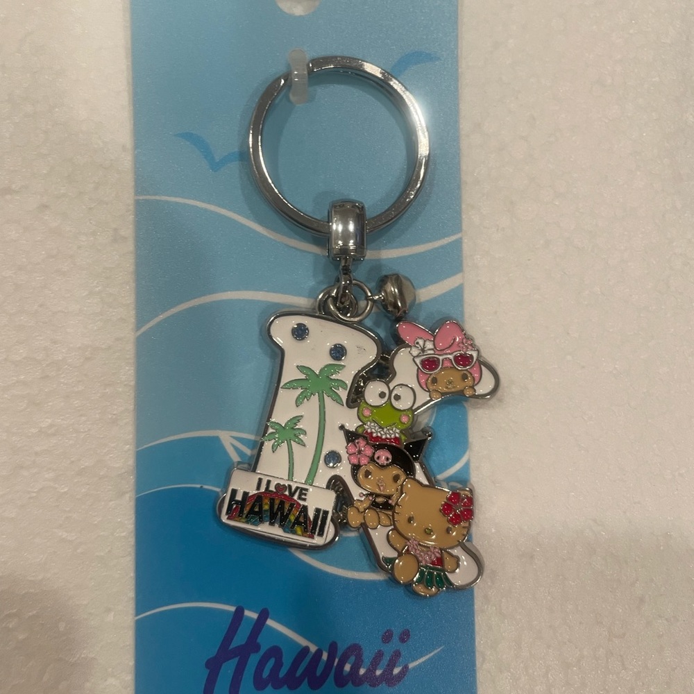 Hello Kitty Keychain letter K
